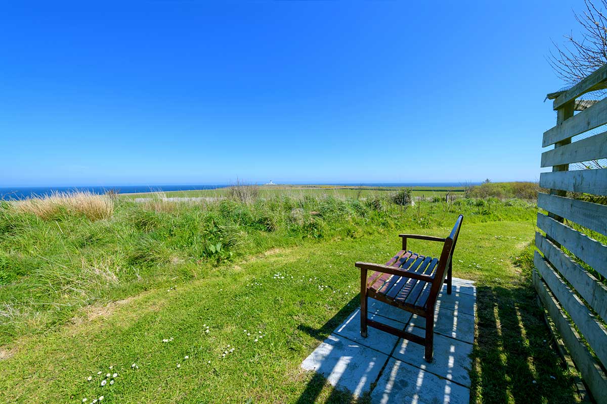 View from Seaview Cottage toward Orkney