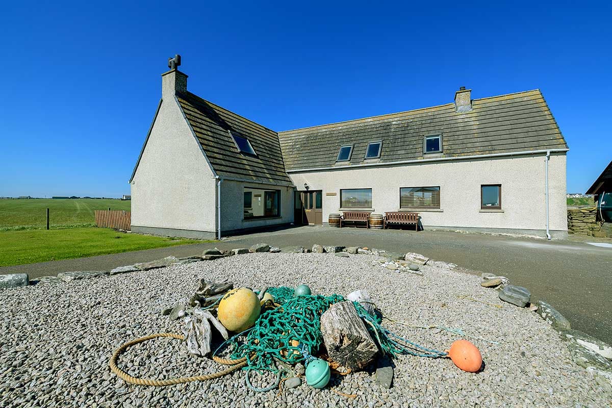 The Herons cottage at Sinclair's Bay